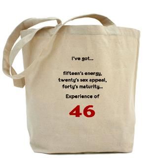 46 Gifts  46 Bags  Birthday 46 Tote Bag