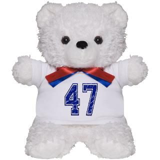 47 Jersey Year Teddy Bear for $18.00