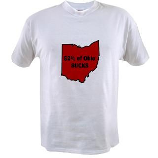 52% of Ohio Sucks The Shirt T Shirt by ohiosucks