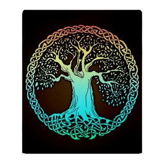 Celtic Wisdom Tree Blanket (1 sided) for $59.50