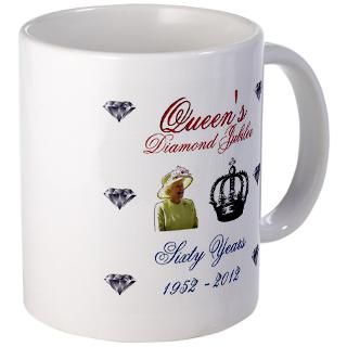 Queens Diamond Jubilee 1952 2012 60 Years Coffee Mug