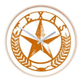 Texas Star Wall Clock for $54.50