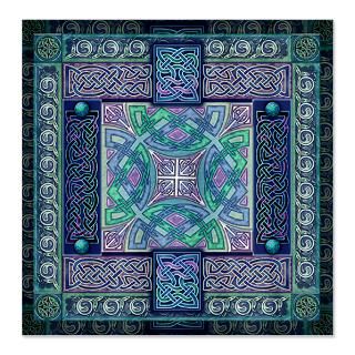 Celtic Shower Curtains  Custom Themed Celtic Bath Curtains