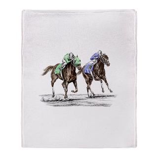 Horse Racing Stretch Stadium Blanket for $59.50