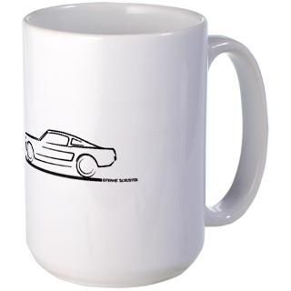 1964 Gifts  1964 Drinkware  1964 65 66 Mustang Fastback Mug