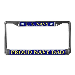 Us Navy License Plate Frame  Buy Us Navy Car License Plate Holders