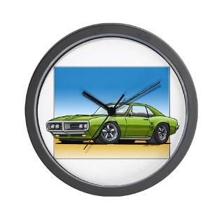 Olive 67 68 Firebird Wall Clock for $18.00