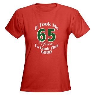 50Th T shirts  65 Years Old Womens Dark T Shirt