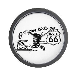 Route 66 Clock  Buy Route 66 Clocks