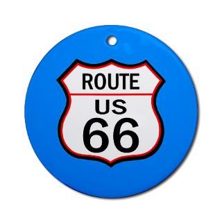 Route 66 Ornament (Round) for $12.50