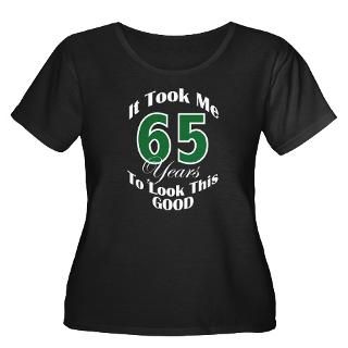 65 Birthday Womens Plus Size Tees  65 Birthday Ladies Plus Size T