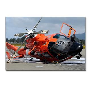 Airport Postcards  A U.S. Coast Guard MH 65 Dolphin helicopter crash