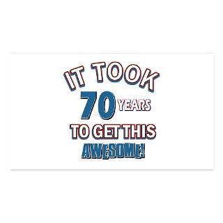 70 Gifts  70 Home Office  Awesome 70 year old birthday design