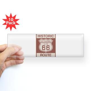 Oklahoma Route 66 Bumper Sticker for $40.00