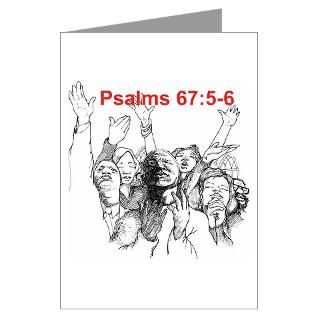 Psalms 675 Worship Him Greeting Cards (Pk of 10)