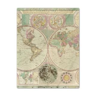 Ancient Map Gifts  Ancient Map Bedroom  Bowles Antique Map Twin