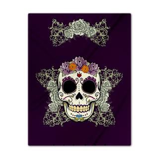 Calavera Gifts  Calavera Bedroom  Vintage Skull and Roses Twin