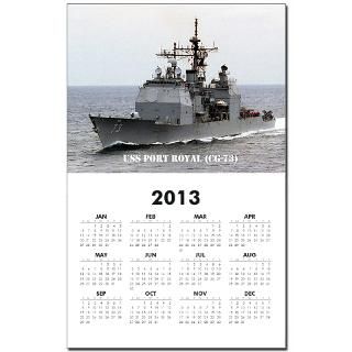 USS PORT ROYAL (CG 73) Calendar Print