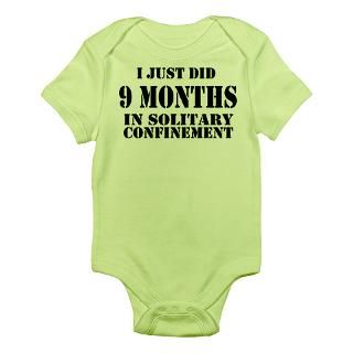 Solitary Confinement Pregnancy Body Suit by insanitycafe