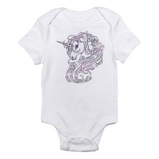 Unicorn Infant Creeper Body Suit by mysticreflect
