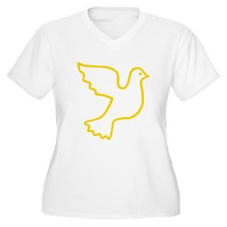 yellow dove women s plus size v neck t shirt $ 27 77