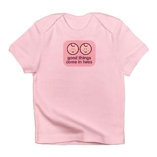 Baby Gifts  Baby T shirts  Good Things Onesie (pink) Infant T