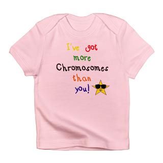 Awareness Gifts  Awareness T shirts  More Chromosomes Infant T