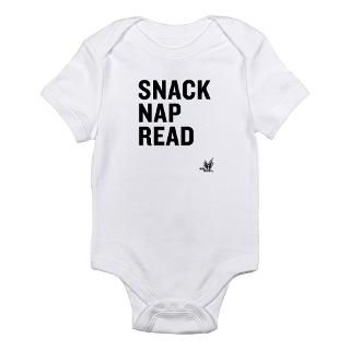 SnackNapRead logo Body Suit by IndieBoundGear