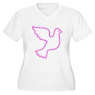 pink dove women s plus size v neck t shirt $ 27 77
