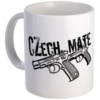 Attitude Gifts  Attitude Drinkware  Czech Mate CZ75 Gun Mug