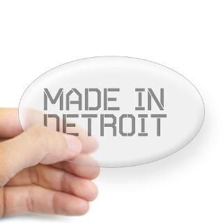 Made In Detroit Stickers  Car Bumper Stickers, Decals