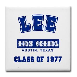  1977 Kitchen and Entertaining  Lee High School 77 Tile Coaster