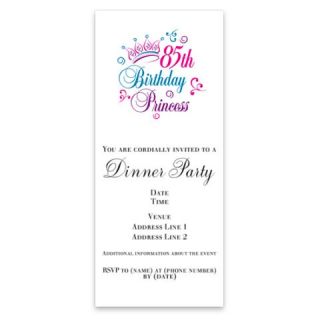85th Birthday Princess Invitations by Admin_CP3085590  507066429