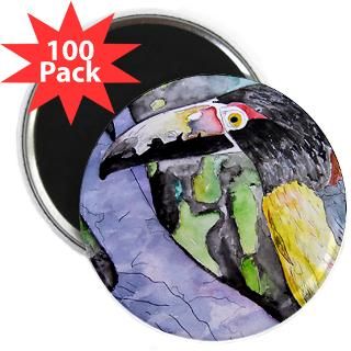 mini button 100 pac $ 83 99 toucan bird tropical fine art 2 25 magnet