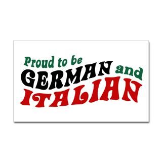 German Italian Stickers  Car Bumper Stickers, Decals