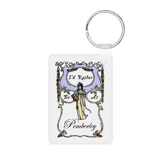 Jane Austen Keychains  Jane Austen Key Chains  Custom Keychains