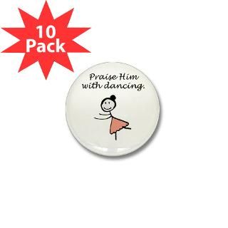 praise him with dancing mini button 100 pack $ 85 00