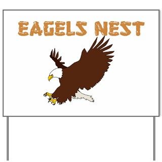 Bird Gifts  Bird Yard Signs  Eagles Nest Yard Sign