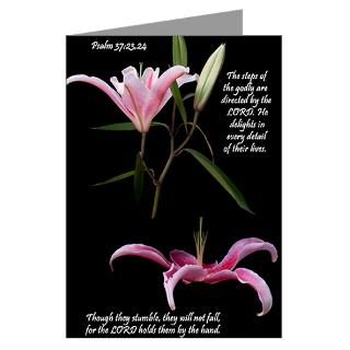 Psalm 3723,24 Greeting Cards (Pk of 20)