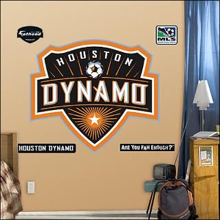 houston dynamos logo fathead wall graphic $ 89 99