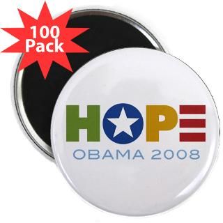 Kitchen and Entertaining  Obama Hope 2.25 Magnet (100 pack