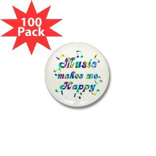 Feelings Gifts  Feelings Buttons  Music Mini Button (100 pack)