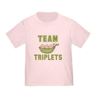 triplets toddler t shirt $ 15 95