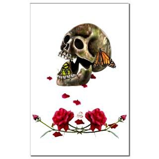 Skull, Butterflies & roses  Dis Dragon   Designs by Diana Pucci