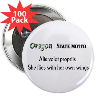 oregon state motto 2 25 button 100 pack $ 114 98