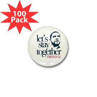 Gifts  2012 Buttons  Lets Stay Together Mini Button (100 pack