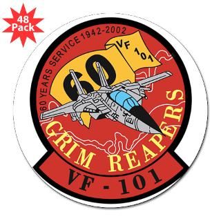 VF 101 Grim Reapers Round Sticker for $30.00