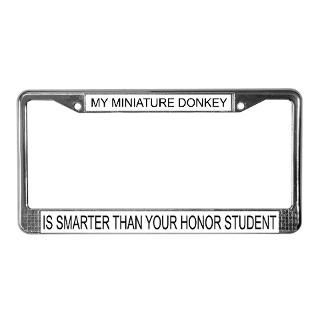 Gifts  Car Accessories  Donkeys 101 License Plate Frame