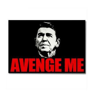 reagan avenge me rectangle magnet $ 4 99