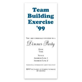 Team Building Exercise 99 Invitations for $1.50